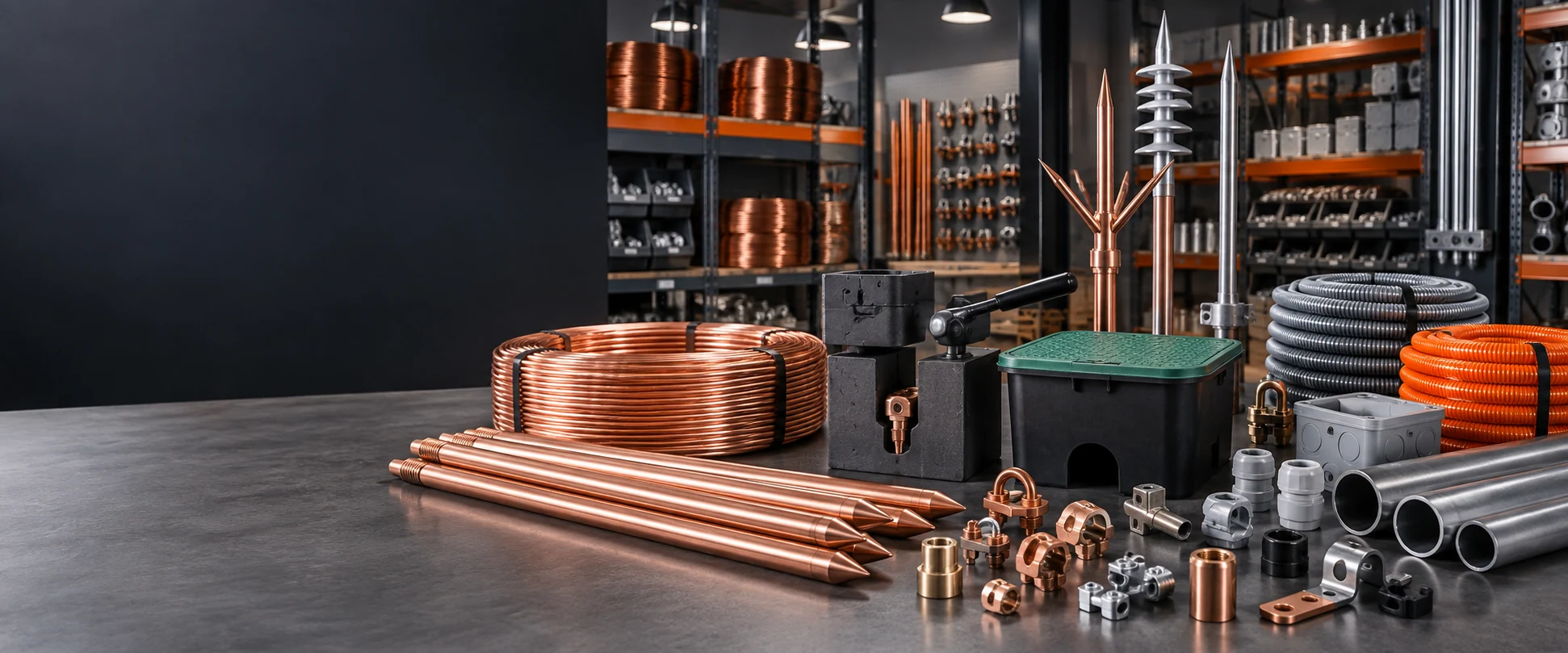 Catálogo industrial de productos eléctricos